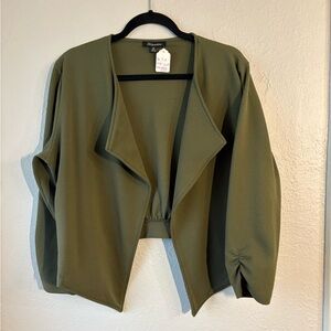 Shinestar Olive Green Cardigan #3